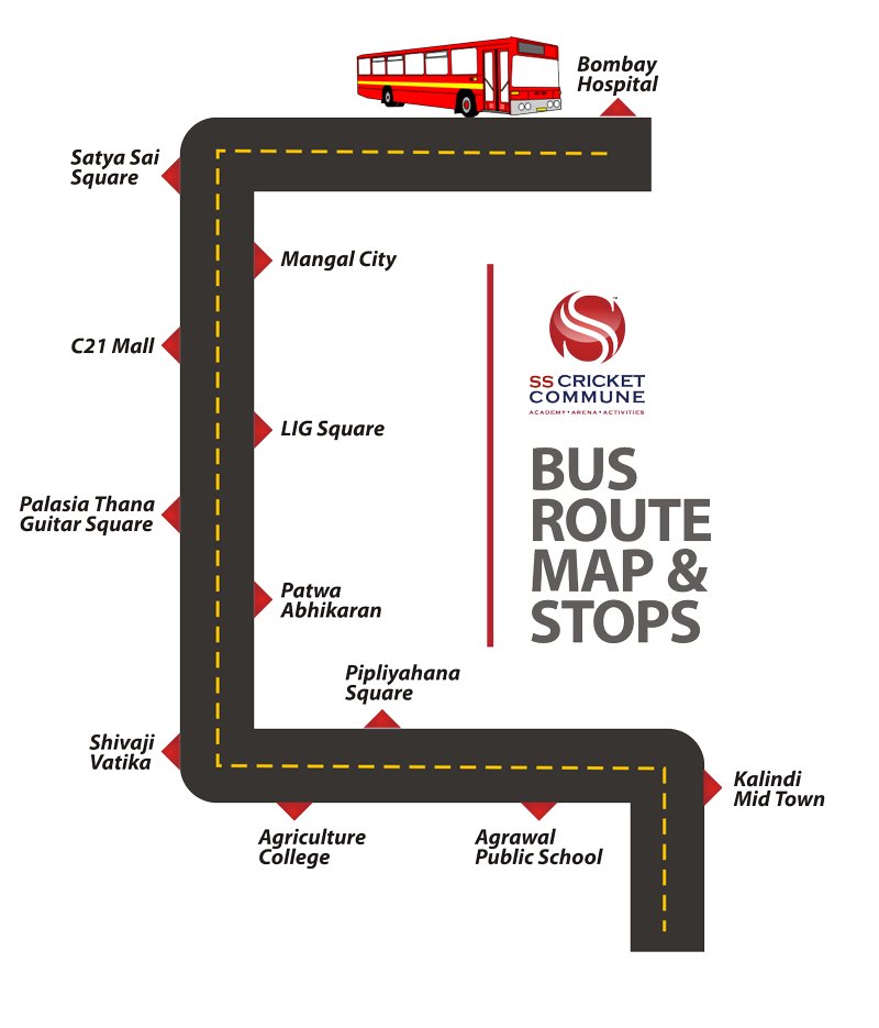 Bus Route Map & Stops